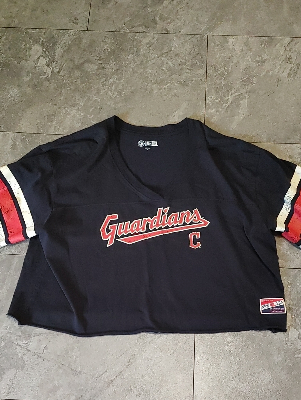 Cleveland Guardians Cropped Tee